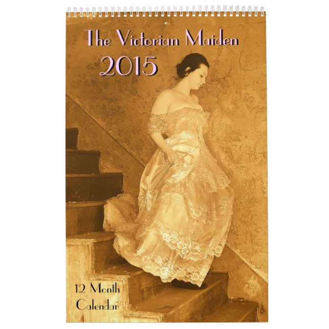 2015 Victorian Maiden Calendar (Cover)