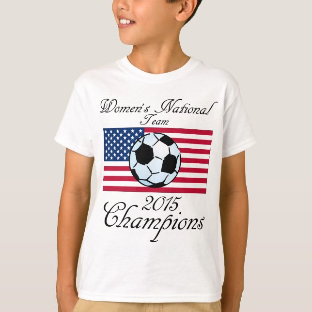 2015 Women's World Cup Champions T-Shirt (Front)