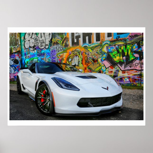 2015 Z06 Corvette Poster (Front)