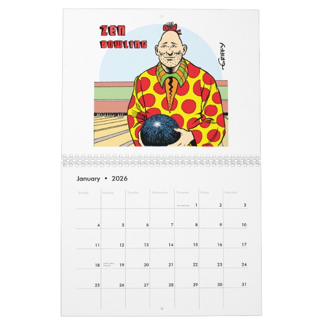 2015 ZIPPY Calendar by Bill Griffith (Jan 2026)