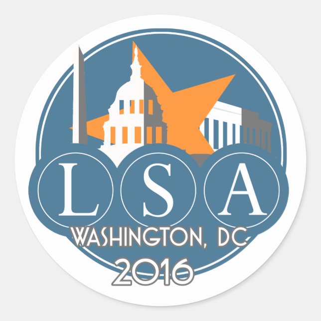 2016 Annual Meeting Sticker (Front)