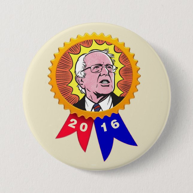 2016 Bernie Sanders Button (Front)