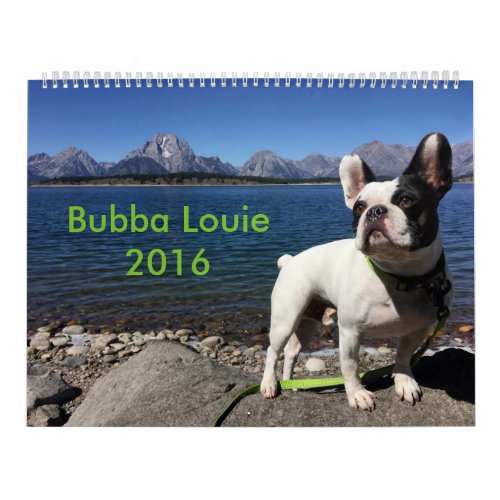 2016 Bubba Louie Calendar