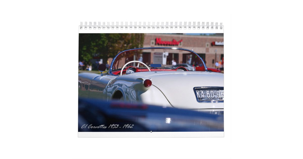 2016 C1 Corvette Calendar Zazzle Com