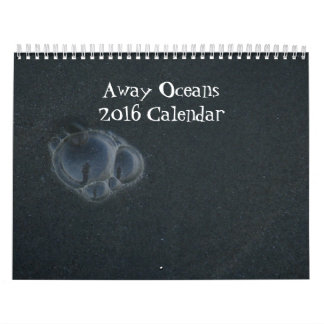 2016 Calendar- Away Oceans Calendar