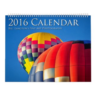 2016 Calendar, Bill Langton's Fine Art Photography Calendar