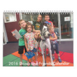 2016 Calendar, Dozer And Friends Calendar at Zazzle