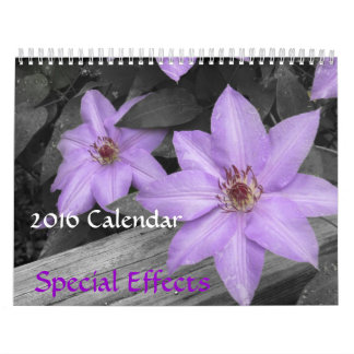 2016 Calendar-Special Effects Calendar