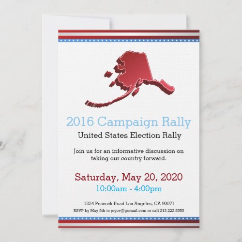 2016 Campaign Alaska Invitation
