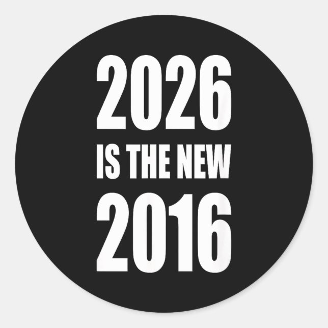 2016 CLASSIC ROUND STICKER (Front)
