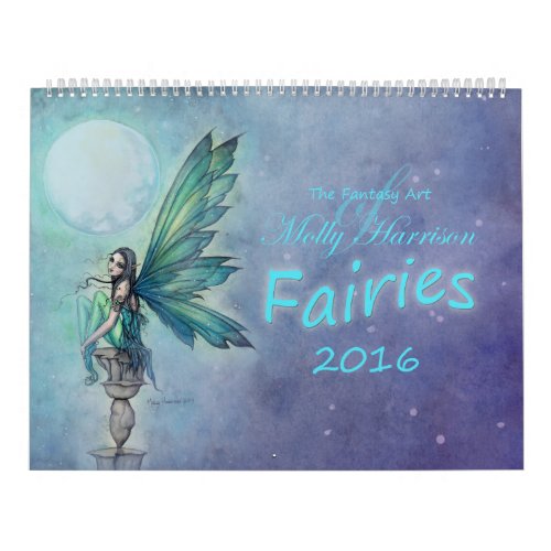 2016 Fairy Calendar by Molly Harrison Fantasy Art