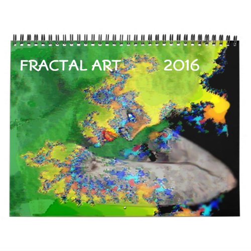 2016  FRACTAL ART COLLECTION CALENDAR