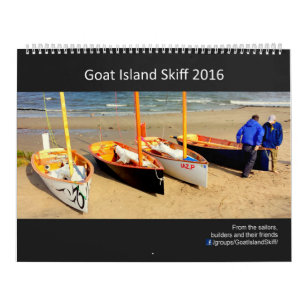 2016 Goat Island Skiff Calendar 2017 Dates - 