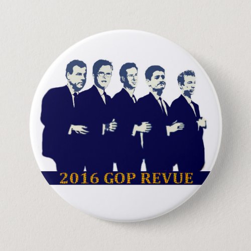 2016 GOP Presidential contenders Pinback Button