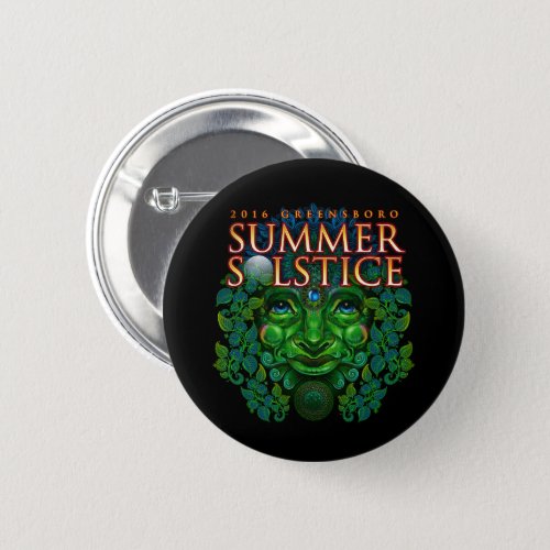 2016 Greensboro Summer Solstice Festival Souvenir Button