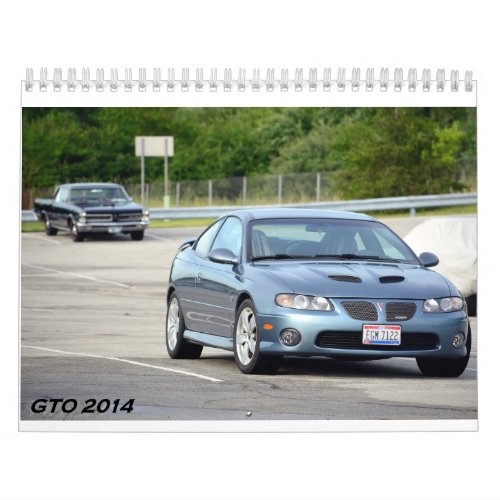 2016 GTO Calendar