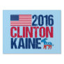 2016 Hillary Clinton Tim Kaine Blue Sign