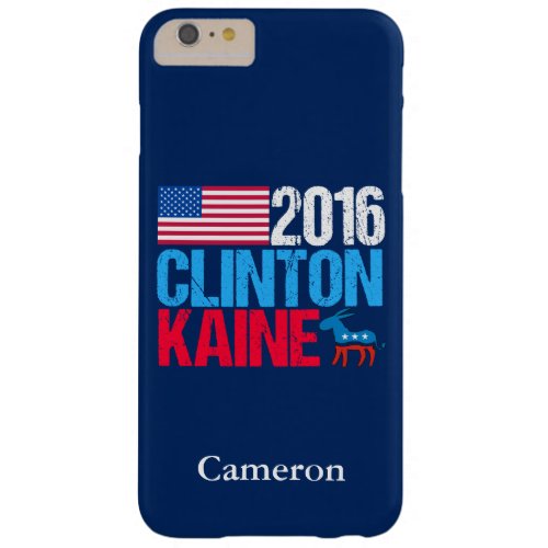 2016 Hillary Clinton Tim Kaine Barely There iPhone 6 Plus Case