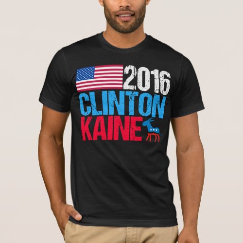 2016 Hillary Clinton Tim Kaine T_Shirt