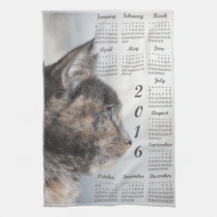 2016 kitchen towel calendar
