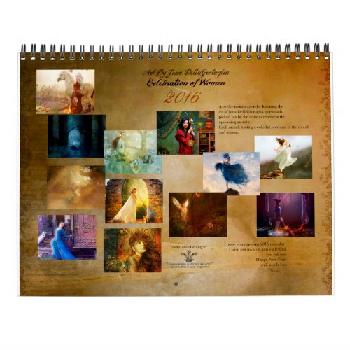 2016 Ladies in Art Calendar