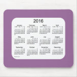 2016 Lavender Calendar by Janz Mousepad