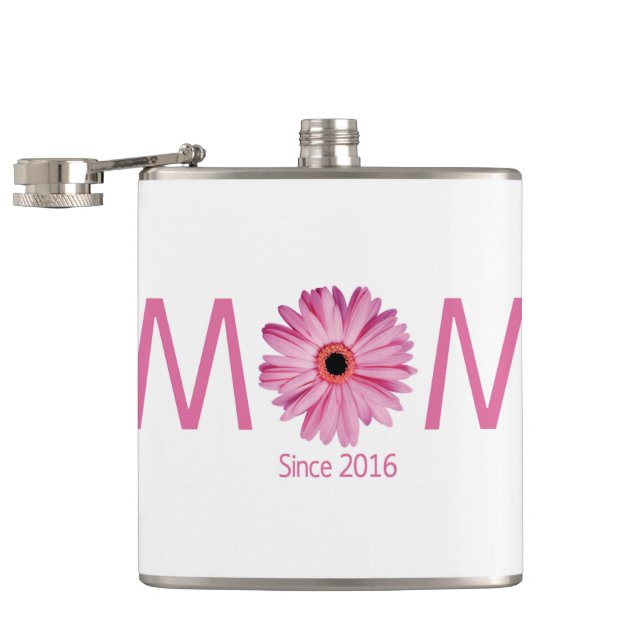 2016 New Mom First Time Mother Hip Flask (Opened)