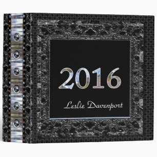 2016 Personalized Monogram 3 Ring Binder