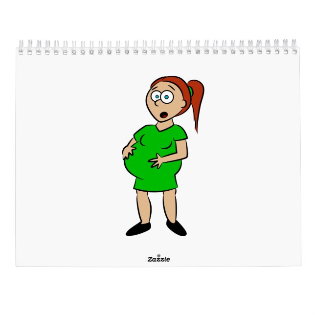 2016 Pregnancy Humor Calendar (Back)