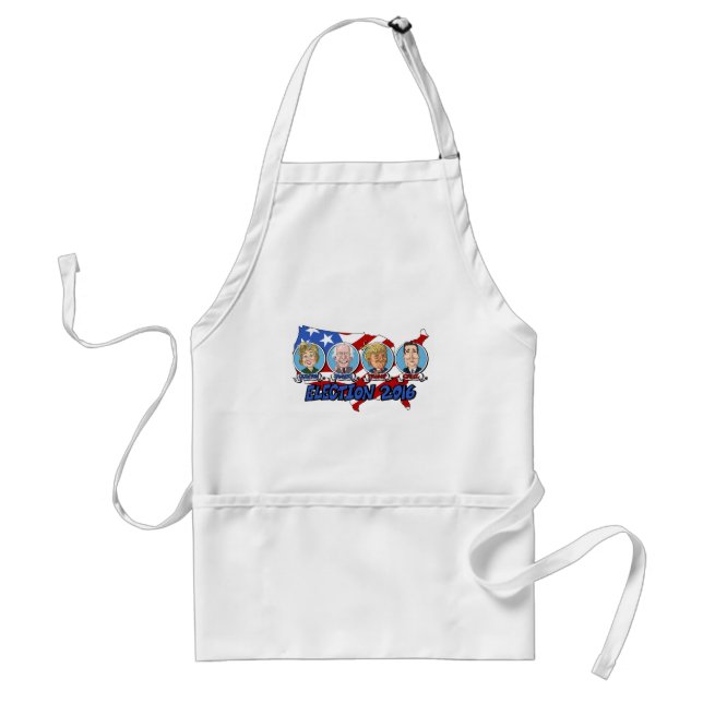 2016 Presidential Election Adult Apron (Front)