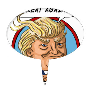 2016 Presidential Election Cake Topper