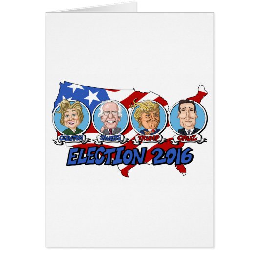 2016 Presidential Election Cards (Front)