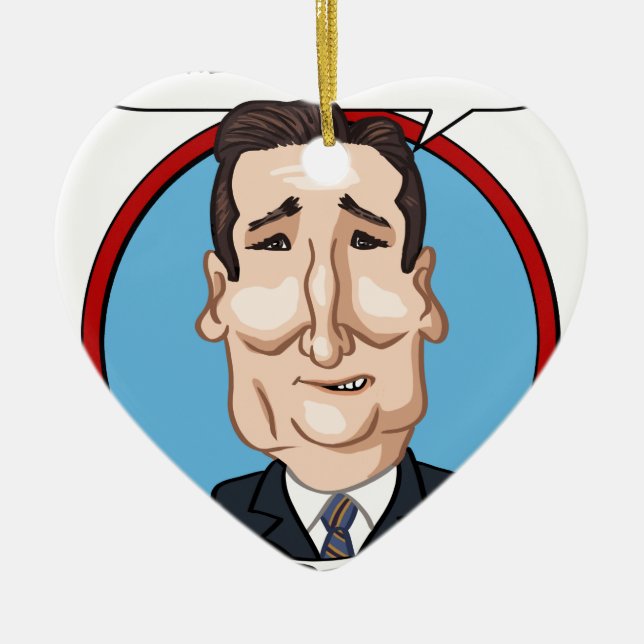 2016 Presidential Election Ceramic Ornament (Front)