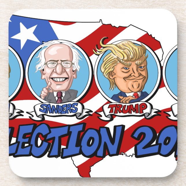 2016 Presidential Election Coaster (Front)