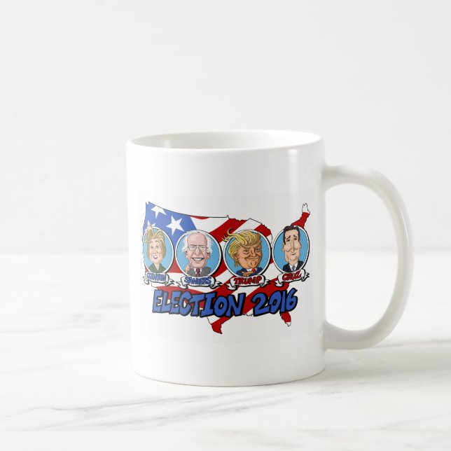 2016 Presidential Election Coffee Mug (Right)