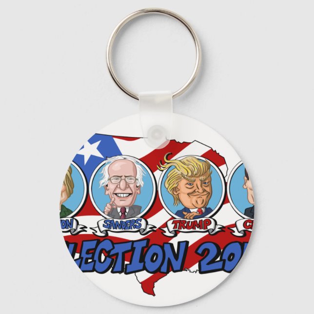 2016 Presidential Election Keychain (Front)