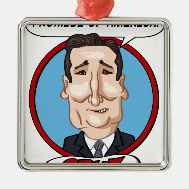 2016 Presidential Election Metal Ornament (Front)