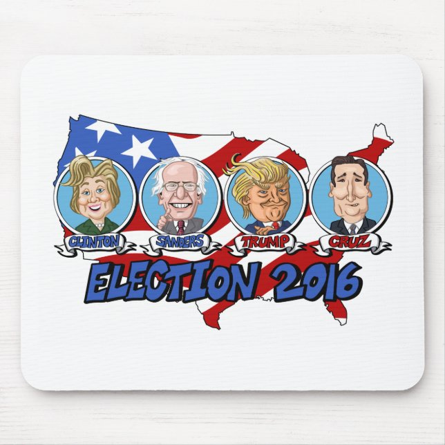 2016 Presidential Election Mouse Pad (Front)