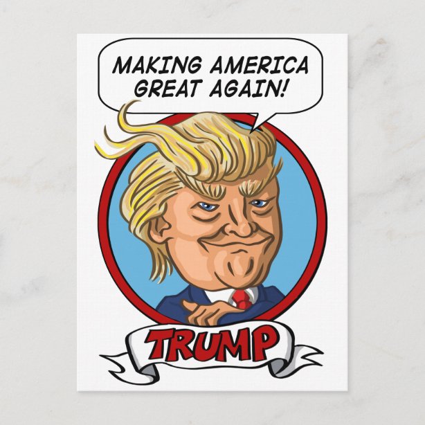 Donald Trump Presidential Election Postcards - No Minimum Quantity | Zazzle