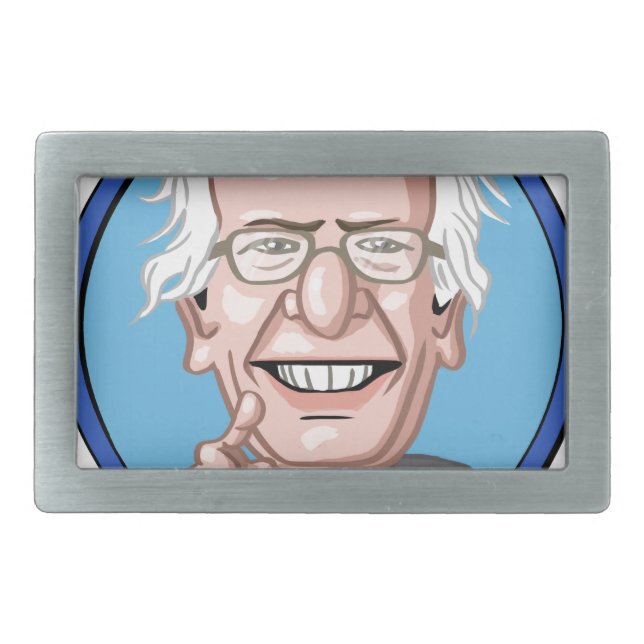 2016 Presidential Election Rectangular Belt Buckle (Front)