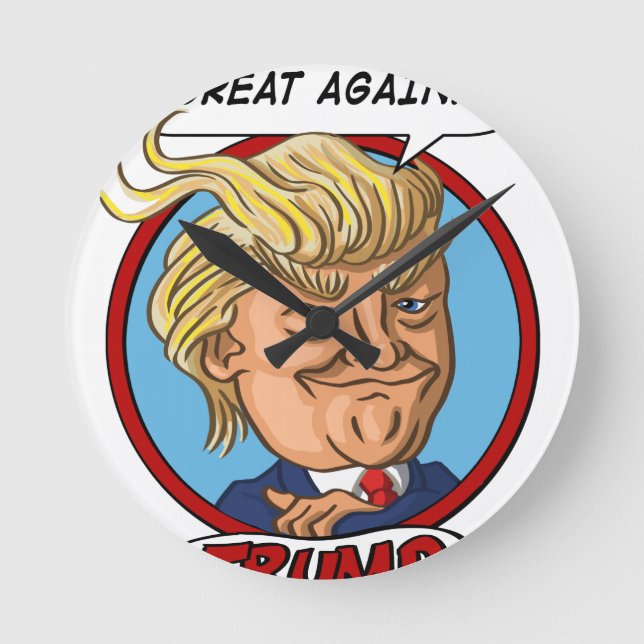 2016 Presidential Election Round Clock (Front)