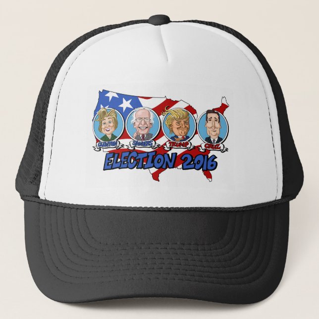 2016 Presidential Election Trucker Hat (Front)