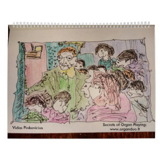 2016 Secrets of Organ Playing Calendar