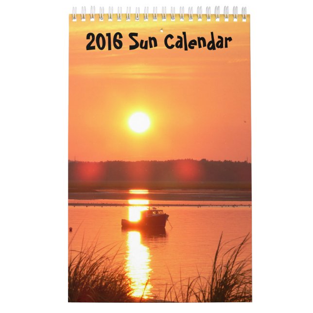 2016 Sun Calendar (Cover)