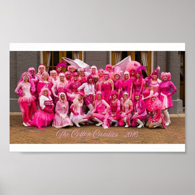 2016 The Cotton Candies Poster (Front)