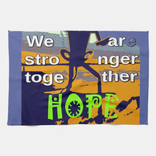 2016 US election Hillary Clinton hope Stronger Tog Kitchen Towel