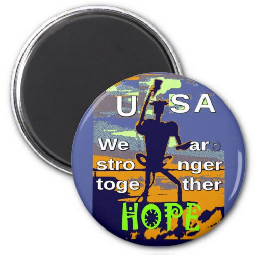 2016 US election Hillary Clinton hope Stronger Tog Magnet