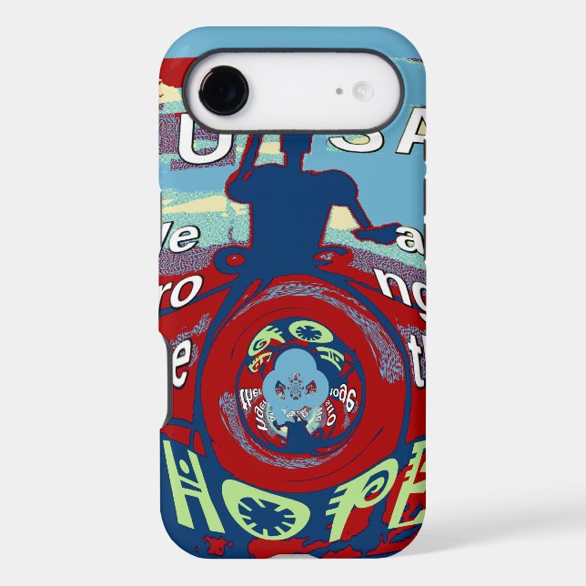 2016 USA Have a Nice Day Hillary Stronger Together Case-Mate iPhone Case (Back)