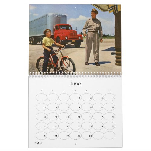 2016 Vintage Living Calendar