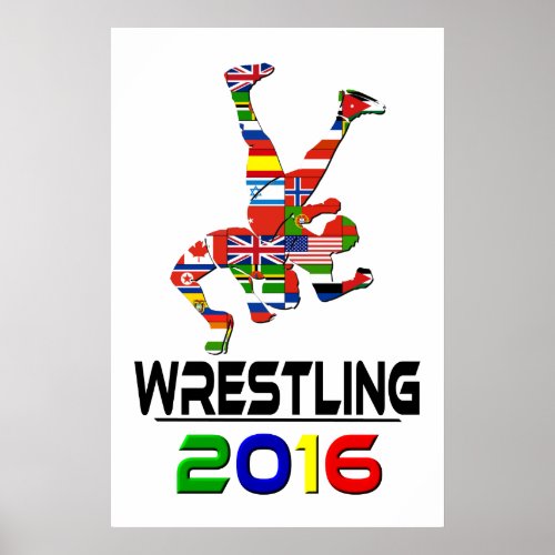 2016 Wrestling Poster